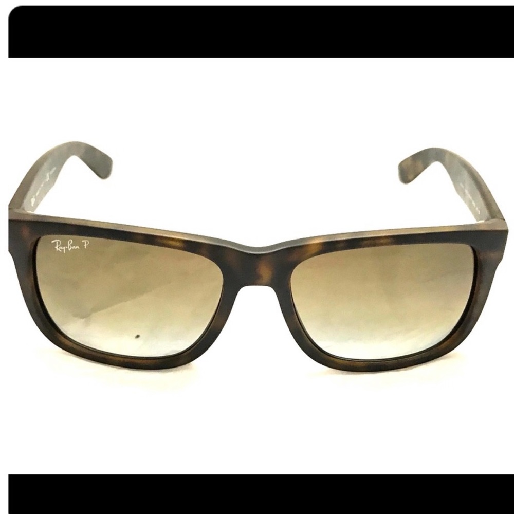 {Ray-Ban} Tortoise Justin Unisex Sunglasses